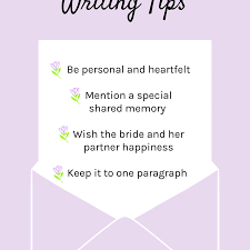 You will certainly discover numerous speech samples online. Bridal Shower Wishes What To Write In A Bridal Shower Card