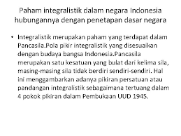Tema pada saat ini yg saya mau uraikan adalah sangat2 rahasia. Pengertian Hakikat Negara Integralistik