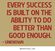 Quotes about success - Every success is built on the ability to do ... via Relatably.com