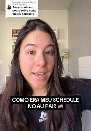 Respondendo a @Rafaela Rangel schedule 🇺🇸 #aupair