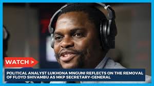 MKP fires Shivambu as secretary general and deployed to parliament