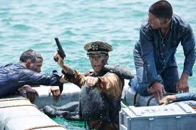 Men of courtge tells the harrowing true story of the crew of the uss indianapolis, who were stranded in the philippine sea for five the u.s.s. Movie Review U S S Indianapolis Men Of Courage Movie Nation