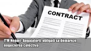 Negocierea contractului colectiv de munca se poate realiza in trei cazuri: Itm NeamÈ Angajatorii ObligaÈi SÄ Demareze Negocierea ColectivÄ