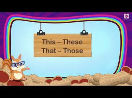 Using This These That Those Grammar Grade 1 Periwinkle Youtube Grammar For Kids Adjectives For Kids English Grammar For Kids
