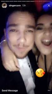 Who is Caroline Alvares? Four of Diamonds singer pictured with Matt Terry