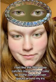 Eye Color Filter Chart