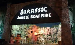 This attraction will keep you on the edge of your seat with excitement, fun, and laughs as you ride back in time when dinosaurs ruled the world. The Jurassic Jungle Boat Ride Pigeon Forge Attractions Fun Family Whattodo Events Pigeon Forge Attractions Smoky Mountains Vacation Mountain Vacations