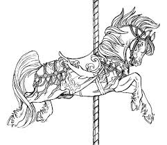Carousel Horse Coloring Pages Horse Coloring Pages Horse Coloring Coloring Pages