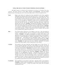 Answering Law Exam Using The I R A C Structure In Writing Exam Answers The Irac Method Is A Studocu