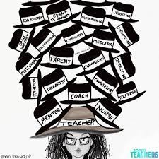 The Many Hats Teachers Wear Bored Teachers Teacher Humor Teachers