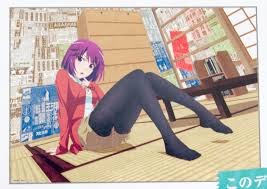 Bakemonogatari Hitagi Senjogahara Poster 42 59cm Japan Anime Tsukimonogatari Japanese Anime Anime Desktop Wallpaper