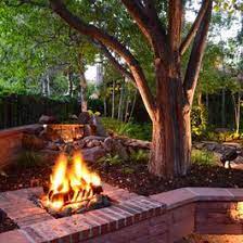 Deck Around Tree Design Ideas Pictures Remodel And Decor Fire Pit Landscaping Backyard Fire Deck Around Trees