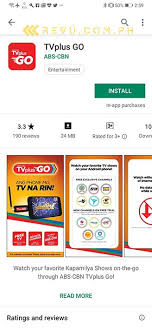 Press the menu button on your abs cbn tv plus remote. Abs Cbn Tvplus Go Review Data Free Tv On Your Phone Or Tablet Revu