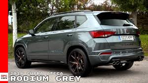 But, like a pair of chic new shoes, you'll have to suffer a bit of comfort to look great in an ateca. Rodium Grey 2019 Cupra Ateca Youtube