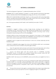 Do You Want To Get A Referral Introduction Fee For Your Efforts Are You Looking For A Referral Agreement Download This Referral Templates Agreement Referrals