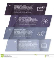 Set Of Infographic Template Layouts Flow Chart Stock Vector