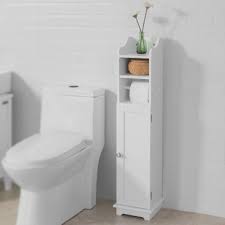 Economisez avec notre option de livraison gratuite. Support Papier Toilette Armoir Toilettes Porte Brosse Wc En Bois Blanc Frg177 W Sobuy Vente De Armoire Colonne Etagere Conforama
