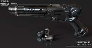 Artstation Westar 55 Heavy Blaster Pistol Sergey Kolesnik Blaster Star Wars Star Wars Guns Star Wars Trooper