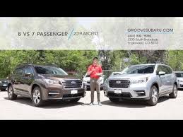 Checa la comparación entre la toyota highlander 2020 y el subaru ascent 2020. 2019 Subaru Ascent 8 Vs 7 Passenger Which One Is Right For You Youtube