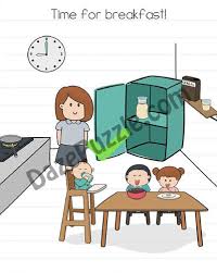 Can a family of four live on 100k per year? Brain Test 2 Mcbrain Family Level 4 Answer Daze Puzzle