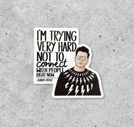 Citizen Ruth - Schitt's Creek David Sticker - Town Wharf General Store