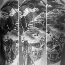 The way these things have been shown in the movies, make the people, who go for scarecrow tattoos, believe that these are loving creatures or totally evil. 115 Attractive Crow Tattoos With Meanings And Ideas Body Art Guru