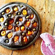 Ricette focaccia con grano arso con foto e procedimento. Focaccia Di Grano Arso Con Pomodorini Gialli Erbacipollina By Michelotta