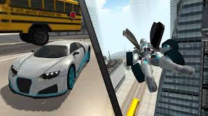 Olvídate de los juegos de simulación de conducción de toda la . Flying Car Robot Simulator V1 0 Mod Apk Money Unlocked Apkdlmod
