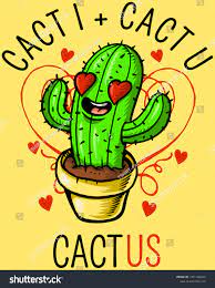 Cact Cact U Cactus Stock Vector (Royalty Free) 1351168640 | Shutterstock