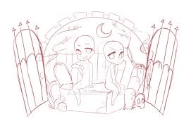So I Am Sketching On This Base And I Don T Just Want To Make One W So I Decided To Do A Second Auction Higher Sb Chibi Sketch Drawing Base