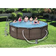 Kit Piscine Semi Enterree Ronde Achat Vente Pas Cher