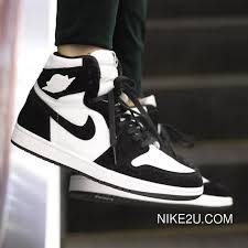 Nike Air Jordan 1 Black And White Womens Air Jordan 1 Retro High Og Wmns Panda Cd0461 007 Women Men Discount Price 98 92 New Nike Shoes 2018 New Nike Shoes Nike Shoes Jordans Air Jordans