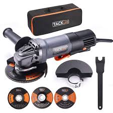 Meuleuse D Angle 125mm 1300w 12000 Trmin Outil Hpp Avec Interrupteur A Palette 1 Meule 1 Molette 1 Disque A Lamelles En 2020 Meuleuse D Angle Sac De Transport Meuleuse