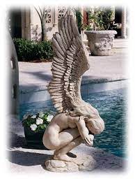 Angel sculpture, angel statues sculpture, angel statues. Pin Auf Angel Garden Statues