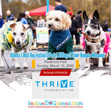 Maybe you would like to learn more about one of these? Thrive At The Rescue Dog Games In Atlanta Thrive Affordable Vet Care Resources