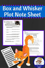 Use This Page For Students To Record The Vocabulary Words Associated With Box And Whisker Plots Including Mean Lo Quartiles Note Sheet Teaching Third Grade