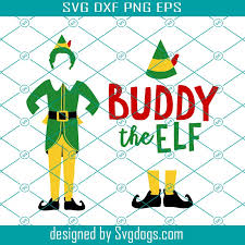Download Buddy The Elf Christmas Svg Png Dxf Eps Holiday Movie Files For Greeting Cards Tshirts Gift Tags Create Your Own Elf Quotes Svgdogs