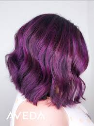 Hair Color Landing Page Aveda Hair Color Short Purple Hair Hair Color For Women