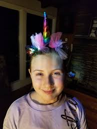 7 Pack of Sequined (reversible) Unicorn Cat Ear Headbands!