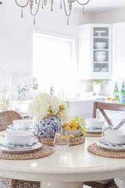 Kitchen table decorating ideas pinterest. Craftberry Bush Summer Tablescape Http Www Craftberrybush Com Kitchen Table Settings Round Kitchen Table Dining Table Decor