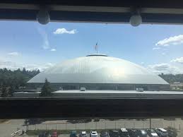 Traffic Nightmare Crowded Seating Review Of Tacoma Dome