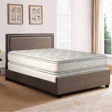 Gowtun 12 Inch Medium Plush Double Sided Pillowtop Innerspring Fully Assembled Mattress Good For The Back Twin Size Walmart Com Walmart Com
