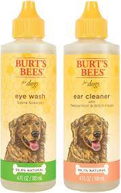Buy Burt S Bees For Dogs Combo Pack Natural Ear Cleaner With Peppermint And Witch Hazel And Eye Wash With Saline Solution Cruelty Free Sulfate Paraben Free Ph Balanced For Dogs