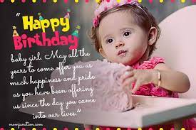 106 Wonderful 1st Birthday Wishes For Baby Girl And Boy First Birthday Wishes 1st Birthday Wishes Birthday Wishes Girl