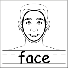 Find over 100+ of the best free man face images. Clip Art Parts Of The Body Face B W I Abcteach Com Abcteach