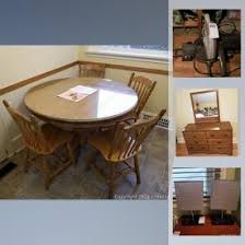 We also provide teak, stainless steel, iron, aluminum, natural and synthetic furniture as well as a combination of these materials. Maxsold