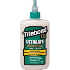 8 Oz Titebond Iii Ultimate Wood Glue 12 Pack 1413 The Home Depot