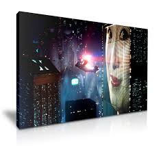 Joi (blade runner 2049) 481. Blade Runner Canvas Framed Print Wall Art More Size Ebay