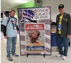Local men part 0f Honor Flight Tri-State