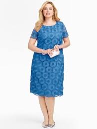 Talbots Sunflower Lace Sheath Dresses Woman Petites Plus Size Petite Dresses Curvy Fashion Lace Sheath Dress